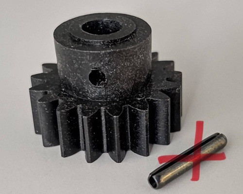 ヒロボー HIROBO パーツ 【0414-117】 カウンターギヤ 17T