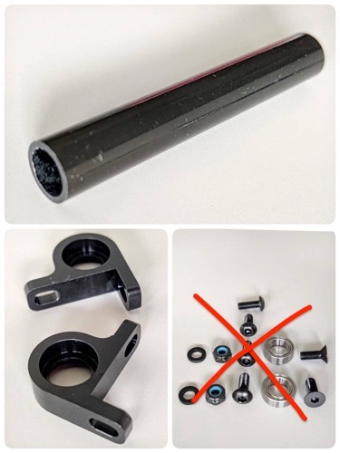 ヒロボー HIROBO パーツ 【3003-017】 阿修羅 II リアASSYセット(B)(別売部品あり).