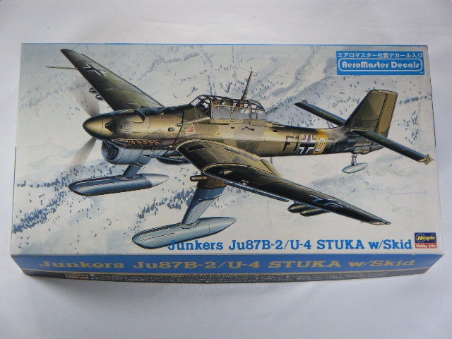 Ju87B-2/U4 （ハセガワ） JT111/スキー付/エアロマスター