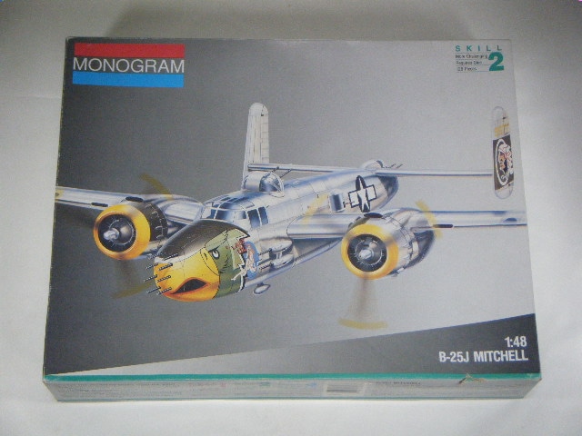 B-25J （モノグラム） 5507 | 飛行機プラモデル,1/48 航空機,1/48 第二