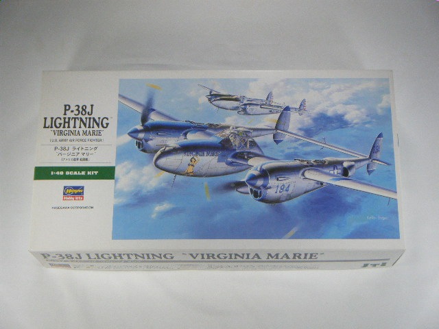 P-38J （ハセガワ） JT1 | 飛行機プラモデル,1/48 航空機,1/48