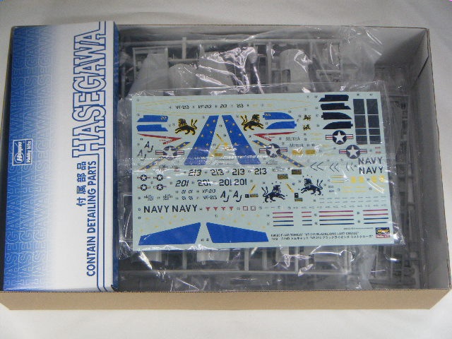 F-14D （ハセガワ） 09683/VF-213 ブラックライオンズ | 飛行機