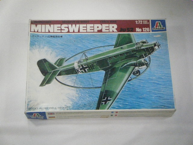 Ju52 （イタレリ） No126/マインスイーパー | 飛行機プラモデル,1/72