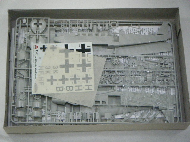 Minesweeper Ju 52 1/72モデルキット No. 126 Junkers JU-52