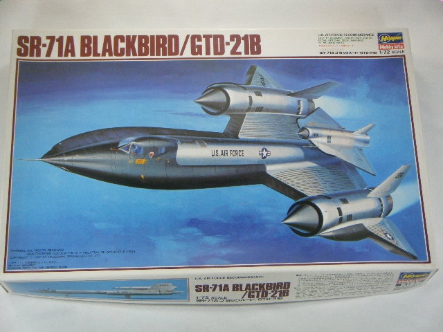 SR-71A+GTD-21B （ハセガワ） K16X | 飛行機プラモデル,1/72 航空機,1