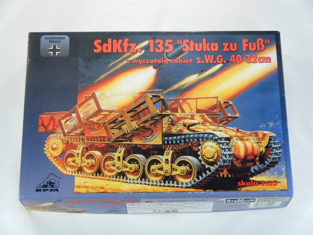 Sdkfz135 （RPM） ロケット装備 | 陸戦兵器プラモデル,1/35 AFV,1/35