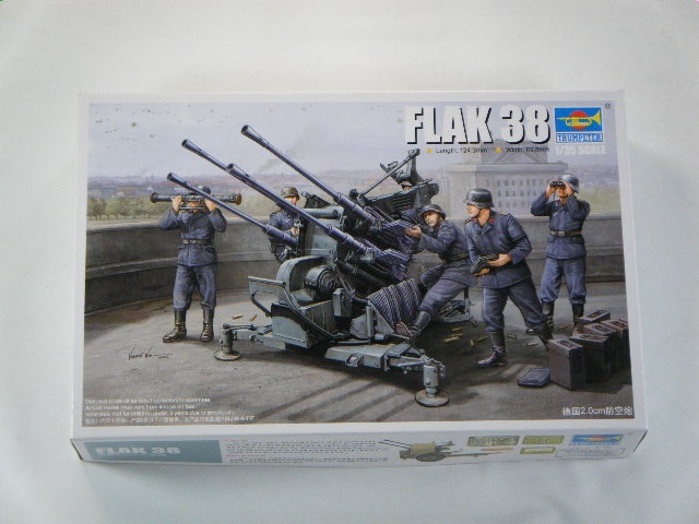 FLAK38 4連装 20mm高射機関砲 （トランペッター） 2309 | 陸戦兵器