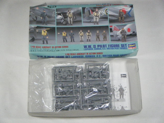 WW2パイロットフィギュアセット （ハセガワ） X48-7 | 陸戦兵器