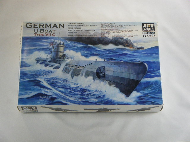 Uボート 7C型 （AFVクラブ） SE73503 1/350 | 艦船プラモデル,1/350