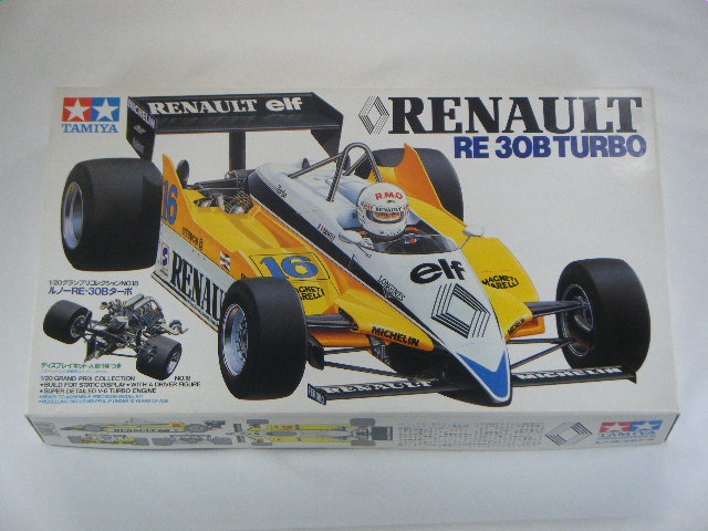 ルノーRE-30Bターボ （タミヤ） No18 1/20 | 自動車プラモデル,1/20