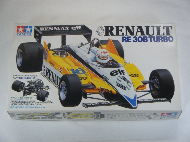 ルノーRE-30Bターボ （タミヤ） No18 1/20 | 自動車プラモデル,1/20