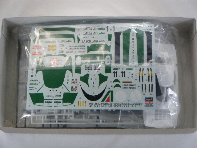 レーシング43製1/24 ランチアストラトスサンレモ'75 hpi 1⁄43 ランチア ストラトス HF 75 76 サンレモラリー本当