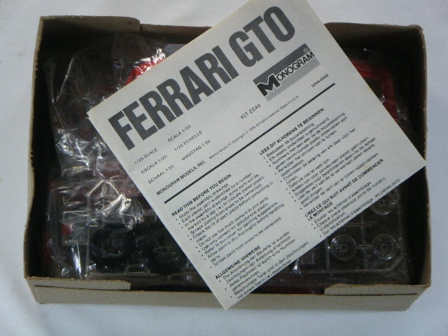 フェラーリGTO （モノグラム） 2244 1/25 | 自動車プラモデル,1