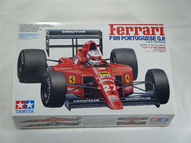 フェラーリF189/後期 （タミヤ） No24 1/20 | 自動車プラモデル,1/20
