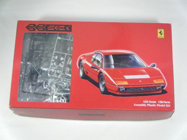 フェラーリBB512i （フジミ） RS-46/一部組み立て塗装済み 1/24 