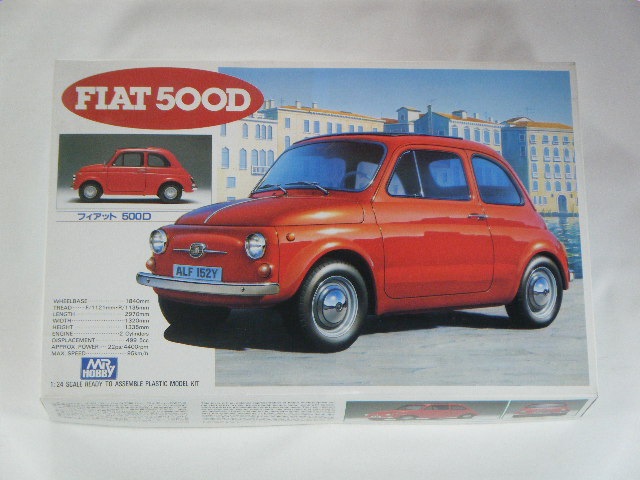 FIAT 500D 1/24 SCALE プラモデル 車 おもちゃ 小物 格安 FIAT 500D 1/24 SCALE プラモデル 車 おもちゃ 小物 格安 グンゼ産業|1