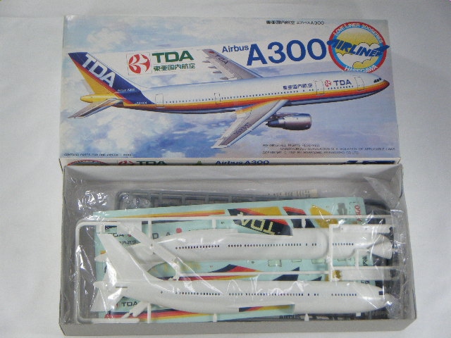 エアバスA300/TDA （ハセガワ） Lc9 1/200 | 飛行機プラモデル,1/200