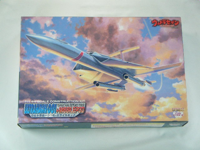 サイン入り1/144 ウルトラホーク1号 ミサイルポッド ウルトラホーク1号 （タスクフォース） TF004/ミサイルポッド付 1/144