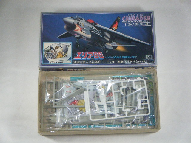 F-8E/エリア88 （タカラ） 1/100 | アニメ関連プラモデル | 中古プラモ