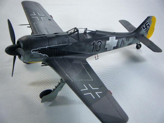 Fw190A-3������13���ʥϥ�����/�ɥ饴��ˡ�1/48��������