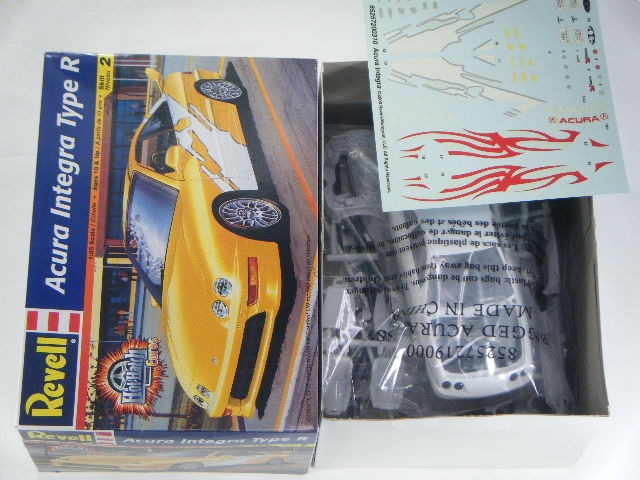 アキュラインテグラ/タイプR （レベル） 85-2572 | 自動車プラモデル,1