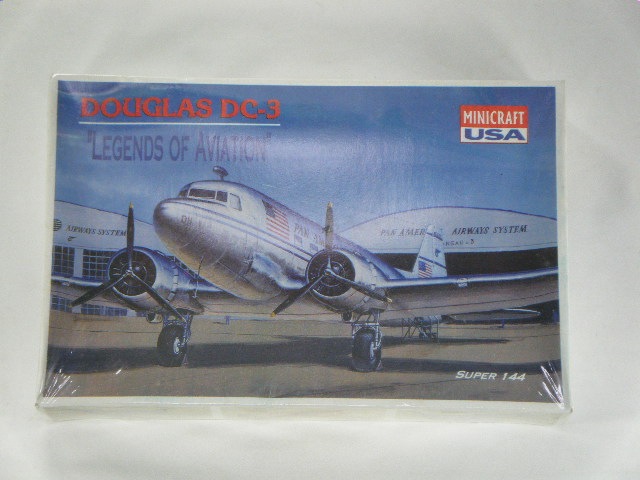 DC-3 （ミニクラフト） 4434/シュリンク | 飛行機プラモデル,1