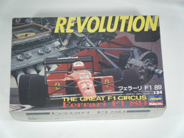 ハセガワ1/24フェラーリ F1-89 完成品 ハセガワ1/24フェラーリ F1-89 完成品 1/24 フェラーリ 640 (F1