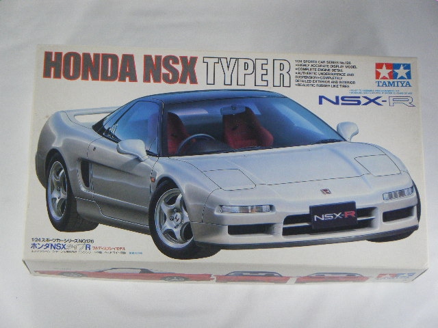 NSXタイプR （タミヤ） No126 | 自動車プラモデル,1/24-1/25