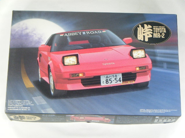 【未開封】　フジミ　峠　トヨタ SW20 MR-2 MR-2 （フジミ） 峠4 | 自動車プラモデル,1/24-1/25 自動車,1/24 日本