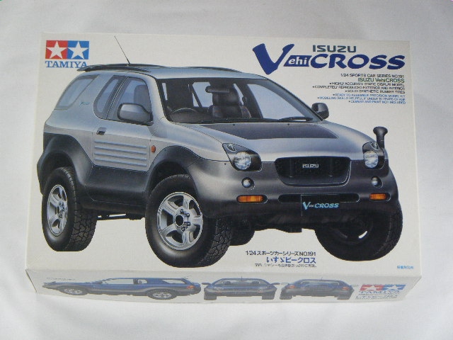 いすゞ ビークロス （タミヤ） No191 | 自動車プラモデル,1/24-1/25