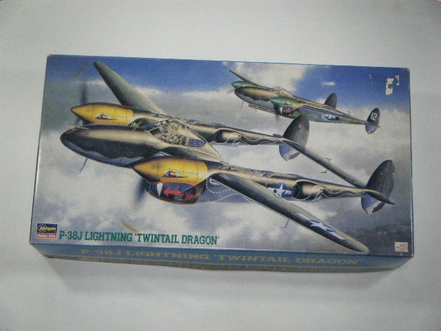 P-38J/ツインテールドラゴン （ハセガワ） JT158 | 飛行機プラモデル,1