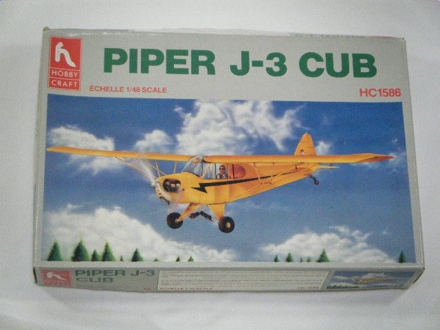 パイパーJ3 カブ （ホビークラフト） HC1586 | 飛行機プラモデル,1/48