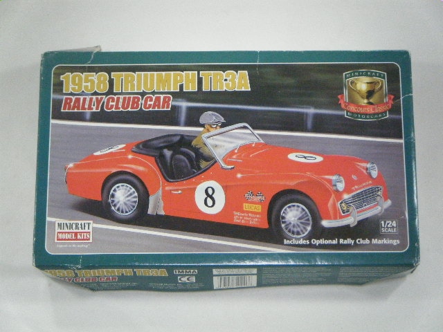 ENTEX 1/24 Scale Triumph tr3 Model Kit (OPEN BOX) | eBay