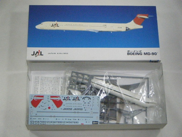 更に値下げしました。絶版プラモデル ハセガワ1/200 MD-90 MD-90/JAL (ハセガワ) 10738 | 飛行機プラモデル,1/200 航空機