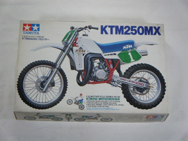 KTM250MX (タミヤ) No46 1/12 | 自動車プラモデル,バイク KTM250MX (タミヤ) No46 1/12 | 自動車プラモデル,バイク