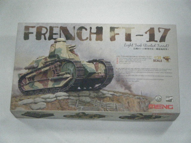 ルノーFT-17 （MENG） TS-011 | 陸戦兵器プラモデル,1/35 AFV, 1/35