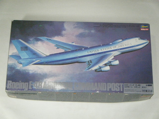 E-4B/エアボーンコマンドポスト （ハセガワ） MM21 | 飛行機プラモデル