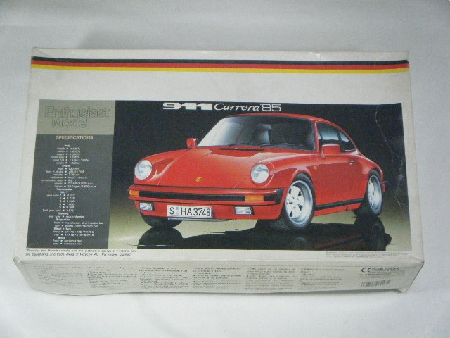 ポルシェ 911 カレラ '85 1/24 フジミ模型株式会社製 ポルシェ911カレラ85 （フジミ） EM-3 | 自動車プラモデル,1/24-1/25