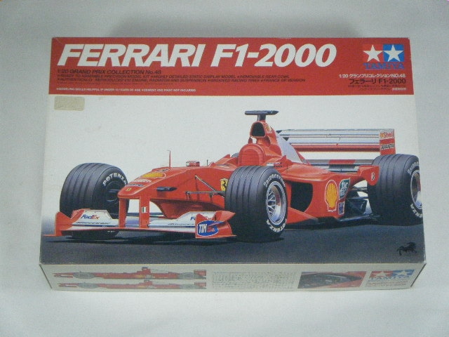 フェラーリ F1 プラモデル フェラーリF1-2000 (タミヤ) No48 | 自動車プラモデル,1/20