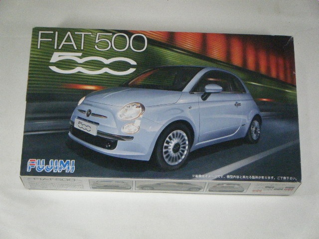 (未使用･未開封品)　フジミ模型 1/24 FIAT500 og8985z 未使用・未開封品) フジミ模型 1/24 FIAT500 og8985z Amazon