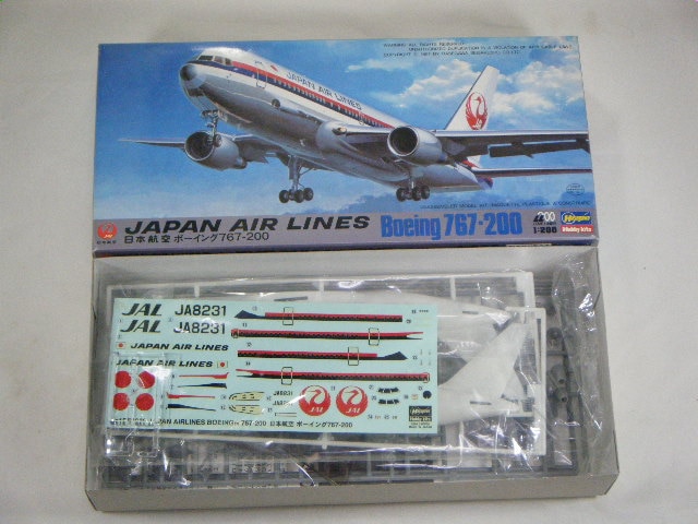 B767-200/JAL （ハセガワ） Lc15 | 飛行機プラモデル,1/200 航空機