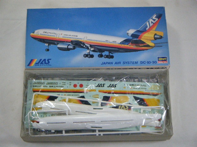 DC-10-30/JAS （ハセガワ） LL12 | 飛行機プラモデル,1/200 航空機