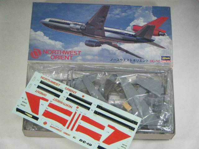 DC-10/ノースウエストオリエント （ハセガワ） LL4/トラクター入り