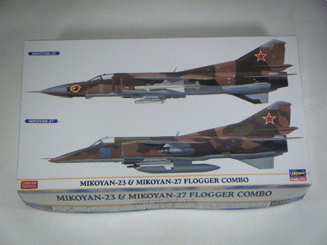 プラモデル 航空機 1/72 まとめ売り MIG-23/27コンボ （ハセガワ） 02108 | 飛行機プラモデル,1/72 航空機