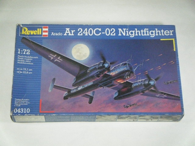 Ar240 C-02/夜間戦闘機 （レベル） 04310 | 飛行機プラモデル,1/72
