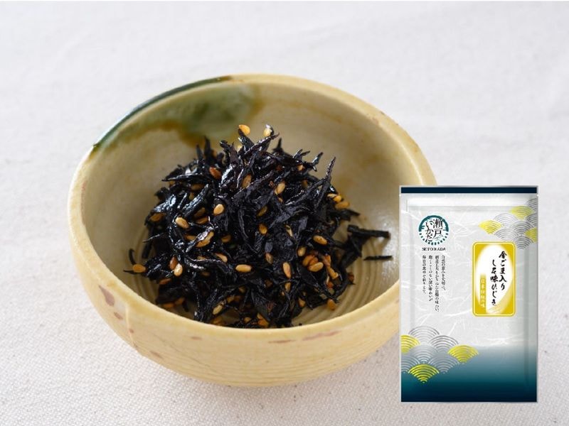瀬戸筏 金ごま入りしそ味ひじき 110g