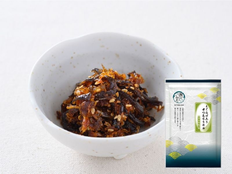 瀬戸筏 きくらげ入りかつおちりめん 110g