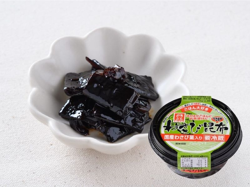 丸カップ わさび昆布 80g