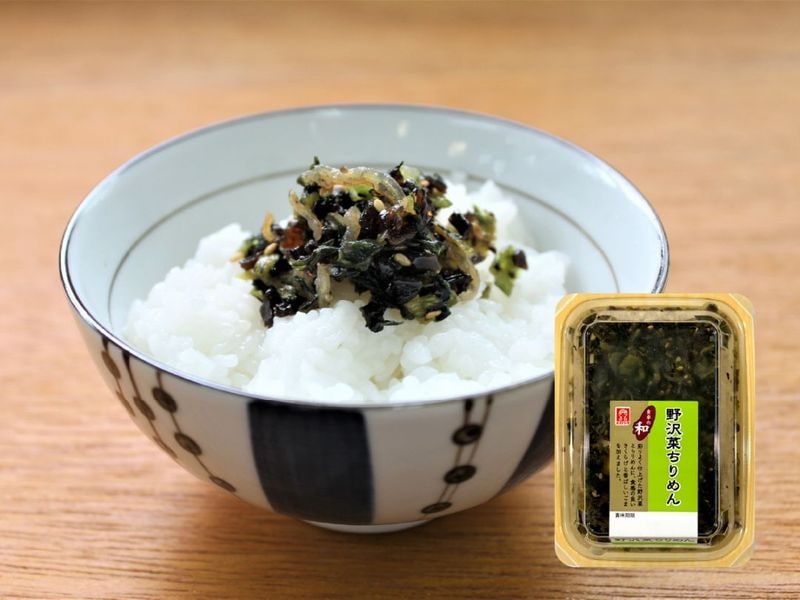 野沢菜ちりめん 60g