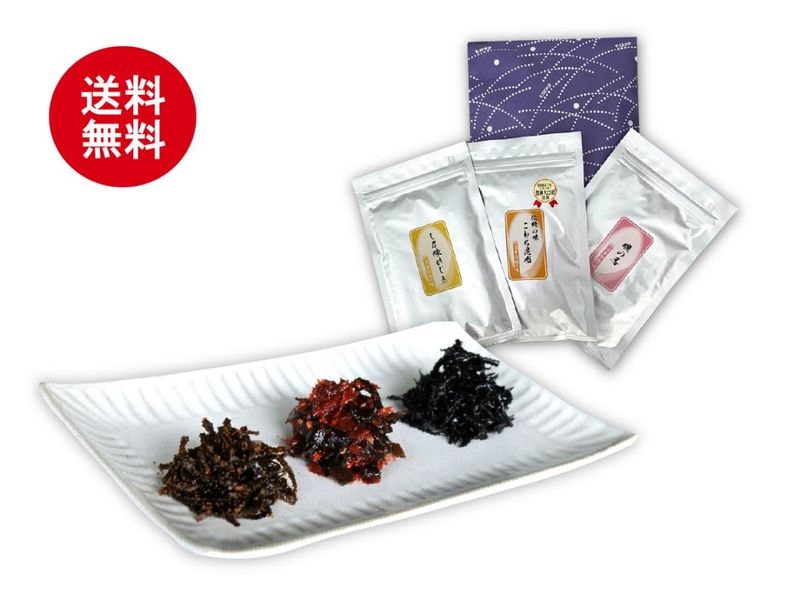 お試し佃煮3品セット